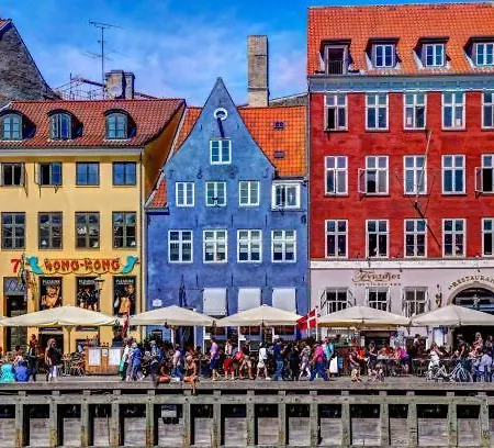 Location - By Tivoli Nyhavn & Metro Apartman Koppenhága