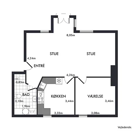 Location - By Tivoli Nyhavn & Metro Apartmán